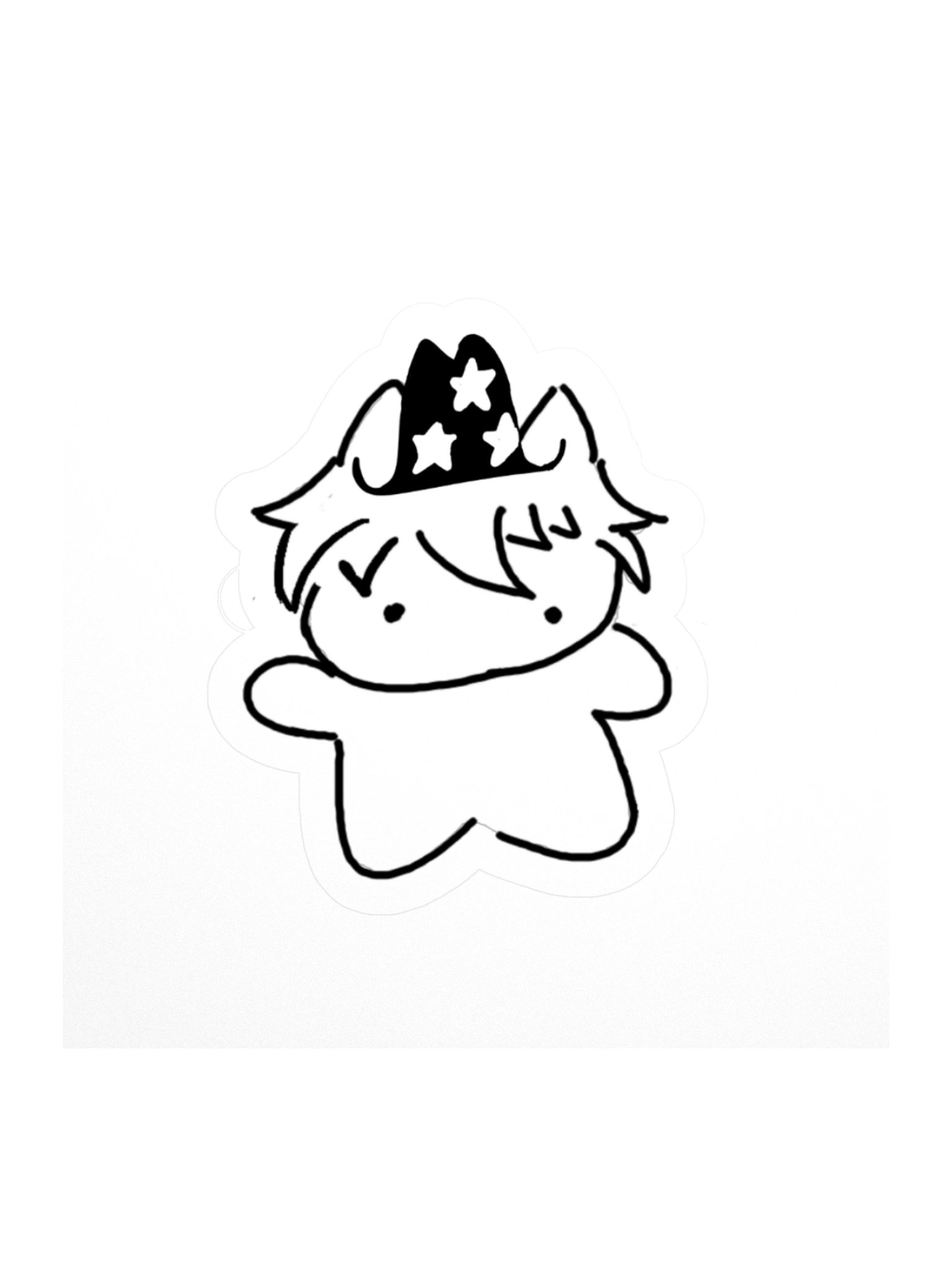 Cowboy Cosmic Sticker product image (3)