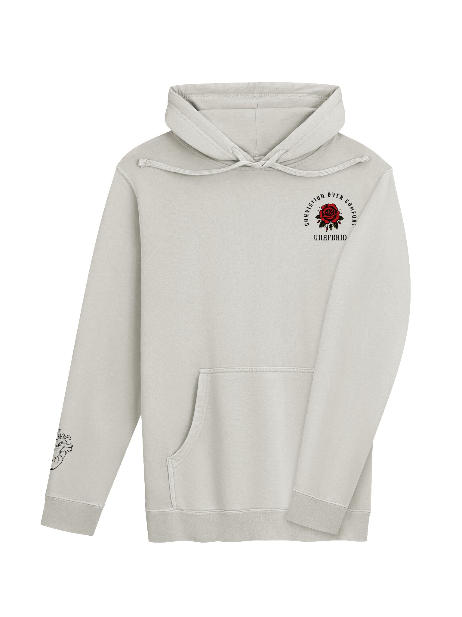 Conviction Over Comfort Premium Dyed Hoodie product image (5)