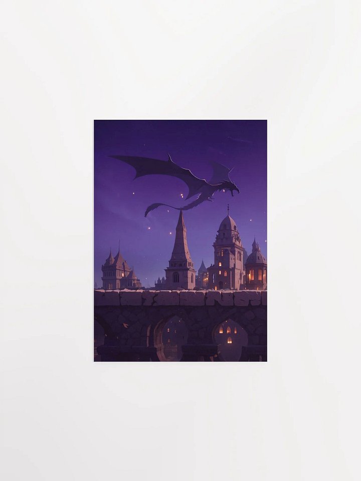 Poster - Aube Argentée Derrière // Silver Dawn Back product image (4)