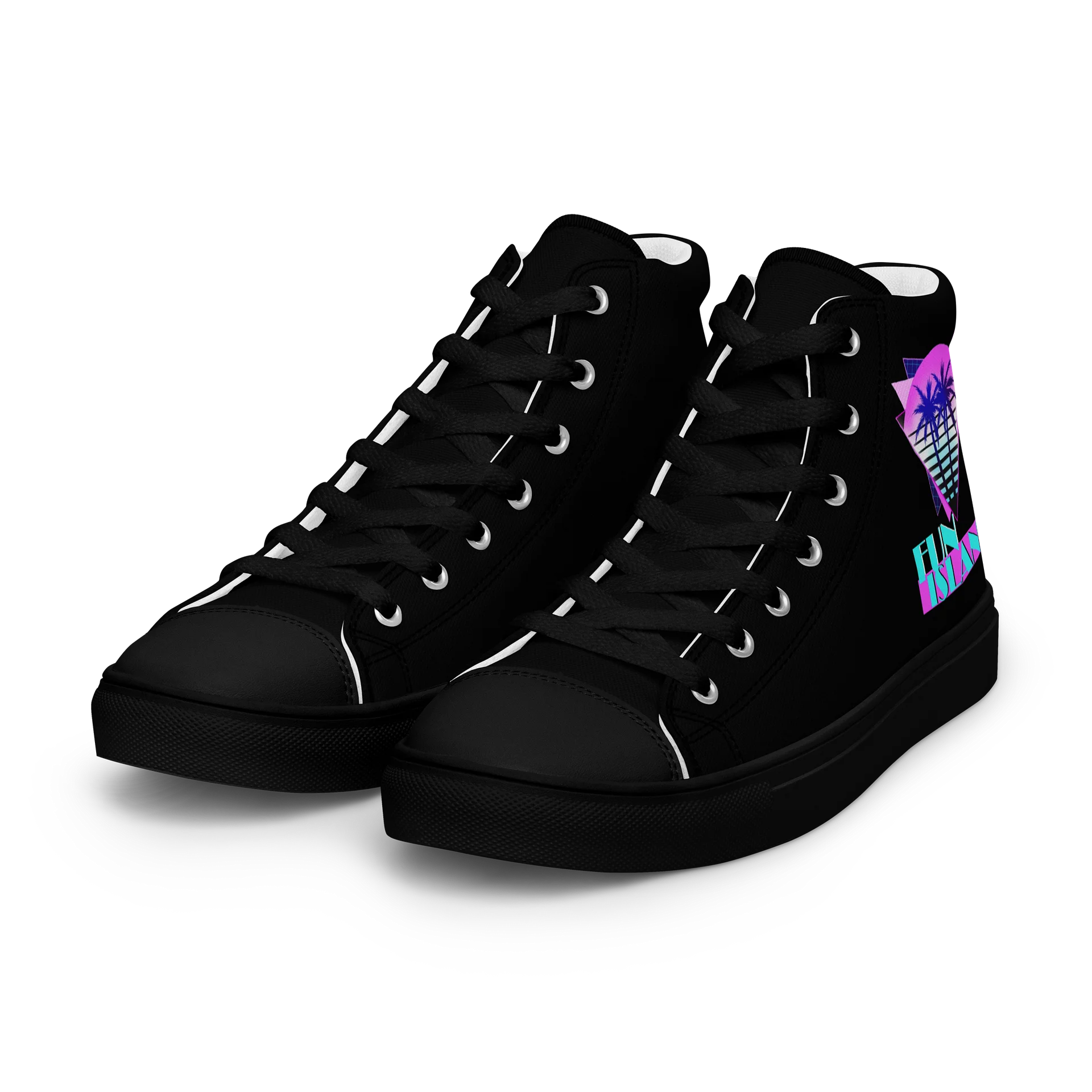 CANVAS SHOES WOMENS BLACK product image (6)