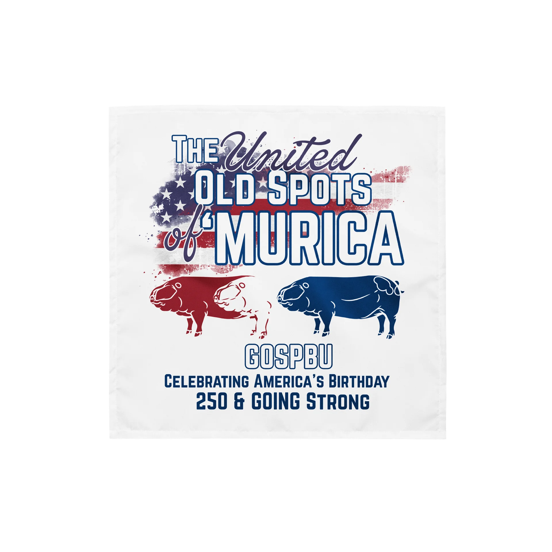 United Old Spots Grunge Bandana product image (1)