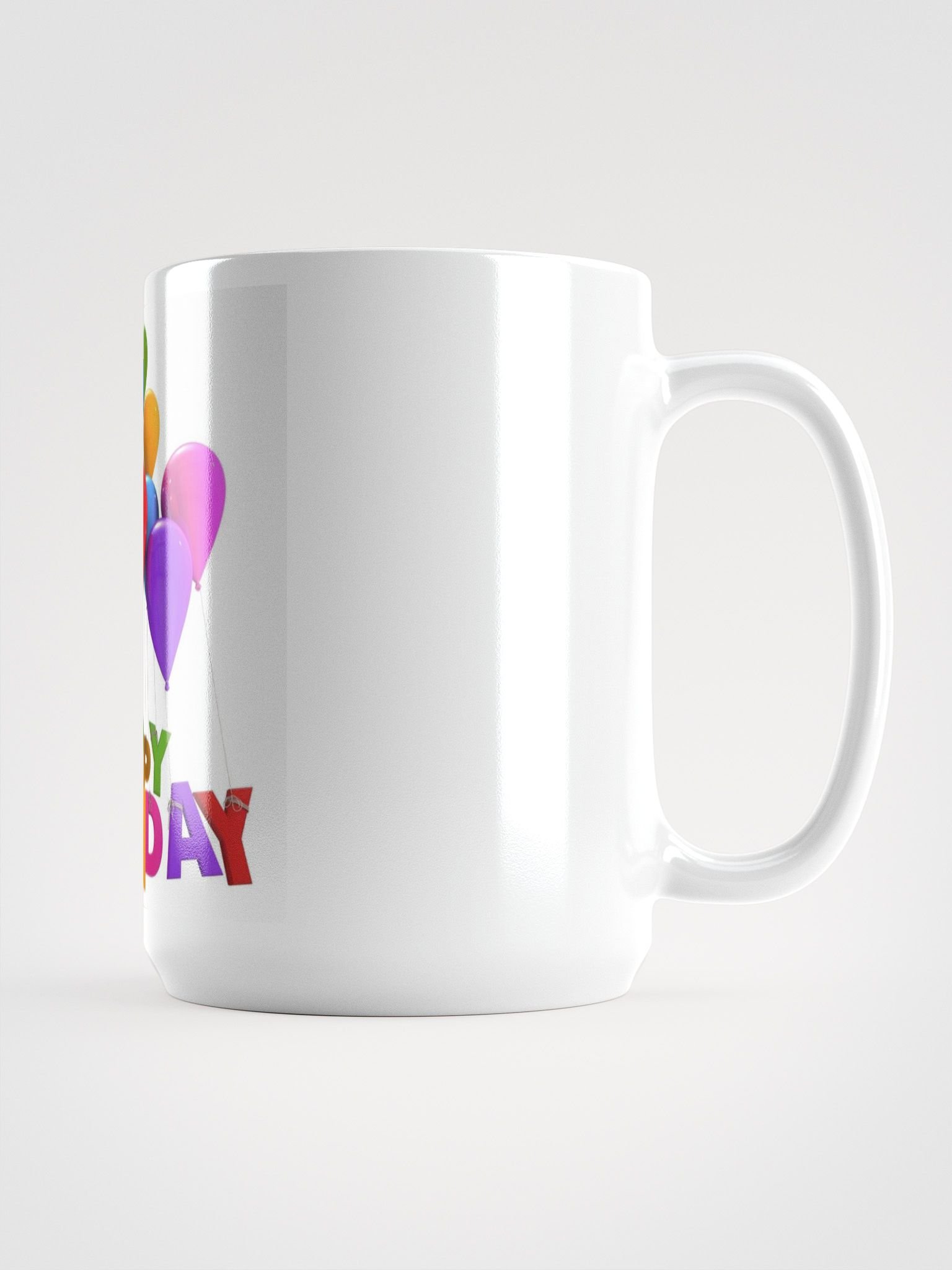 Colorful Birthday Balloons Mug product image (2)