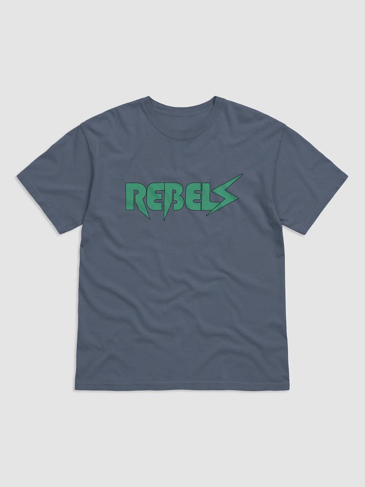 Rebels T-Shirt Blue Jean | Green product image (1)