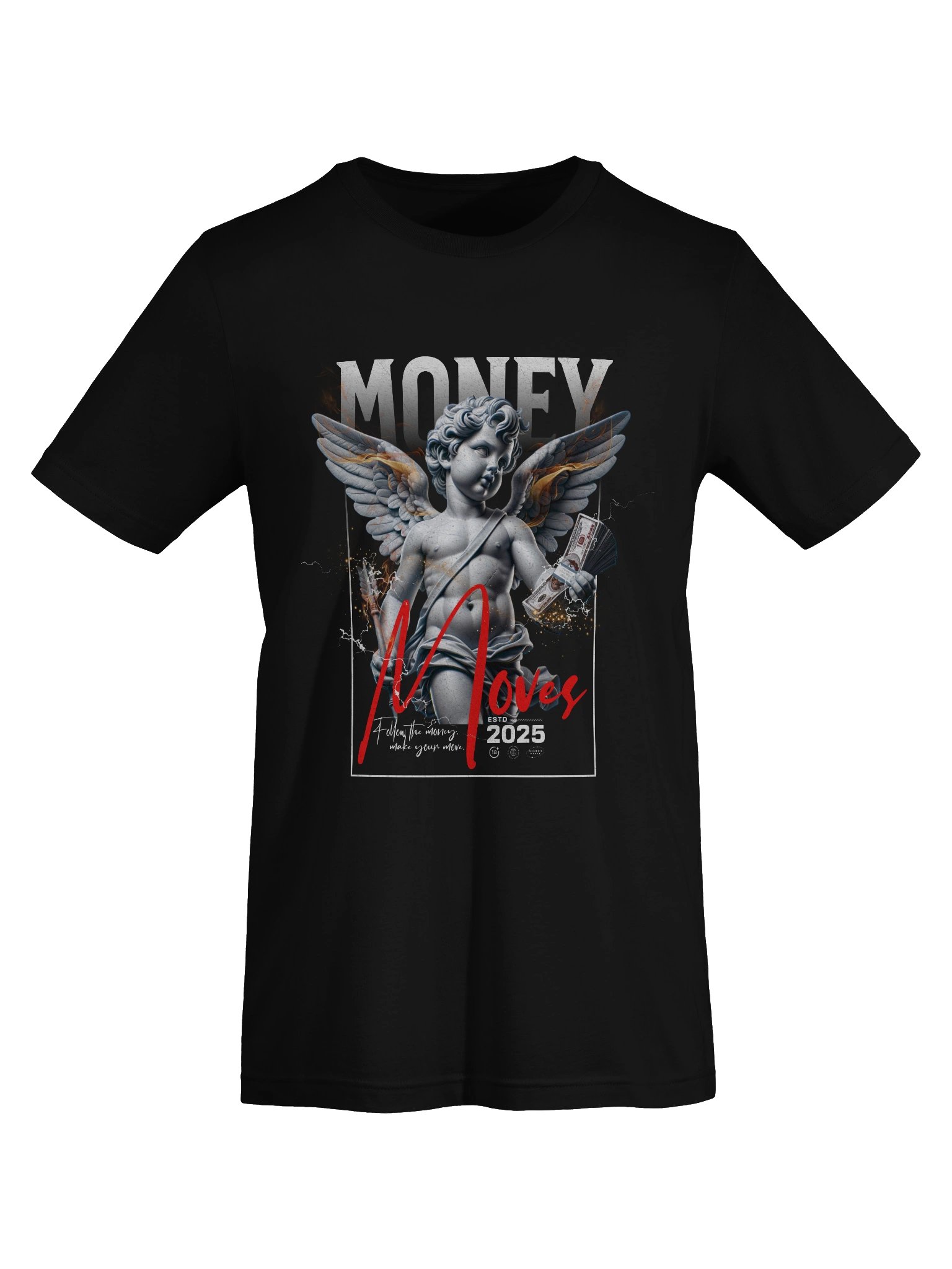 Fiery Wealth Angel T-Shirt product image (7)