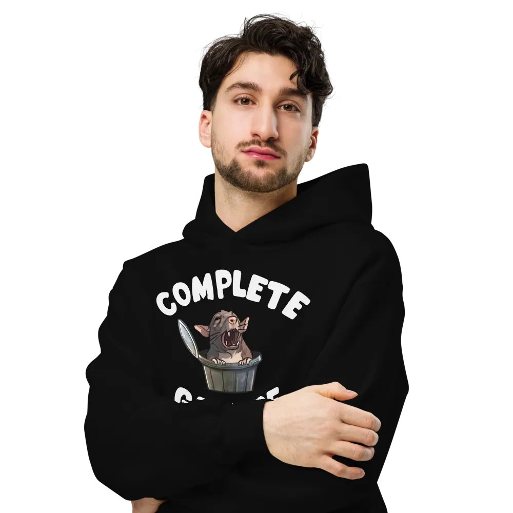 COMPLETE GARBAGE Oversized Hoodie (dark) product image (2)