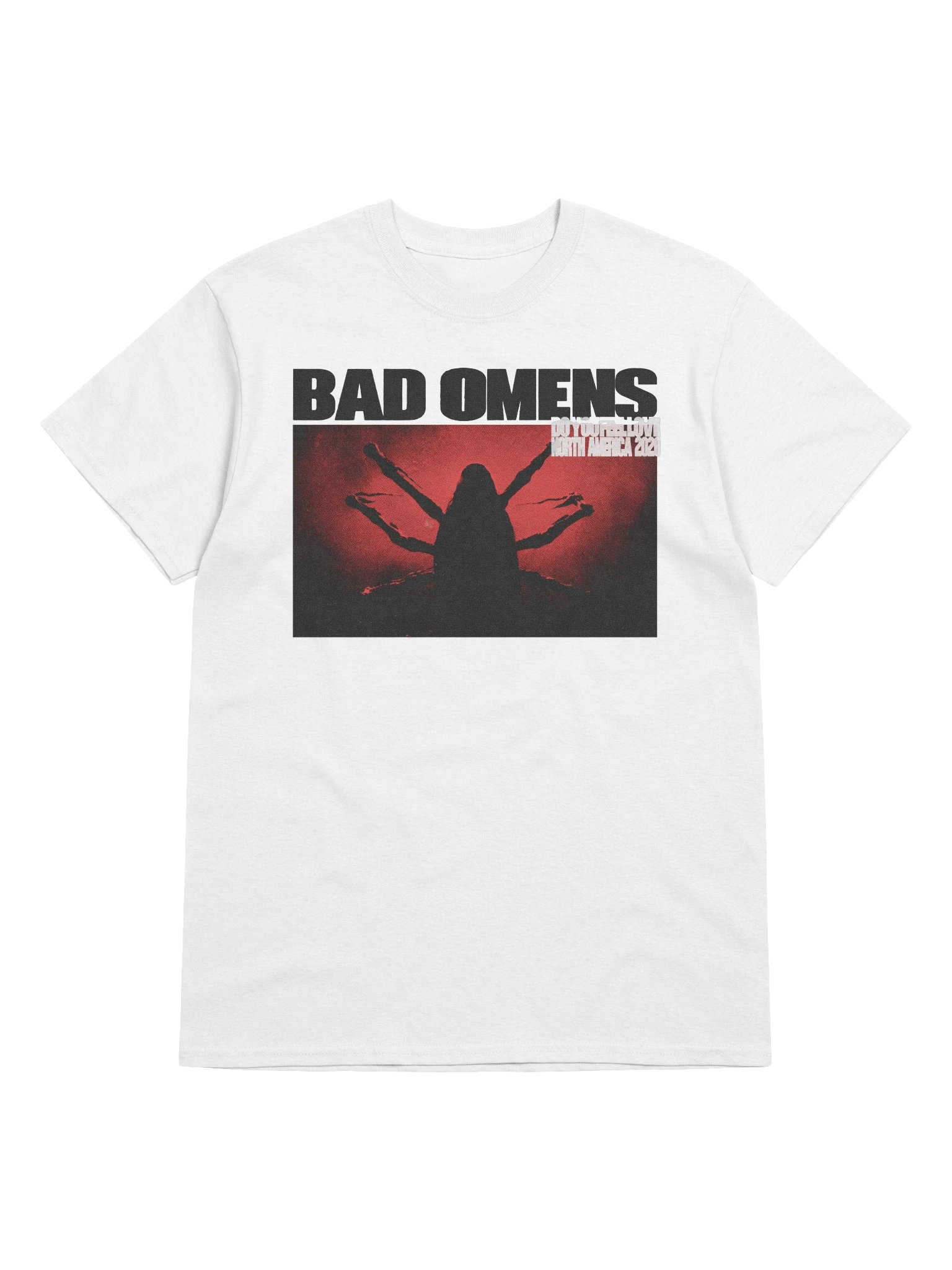 Bad Omens Tour North America 2026 Merch Tshirt product image (1)