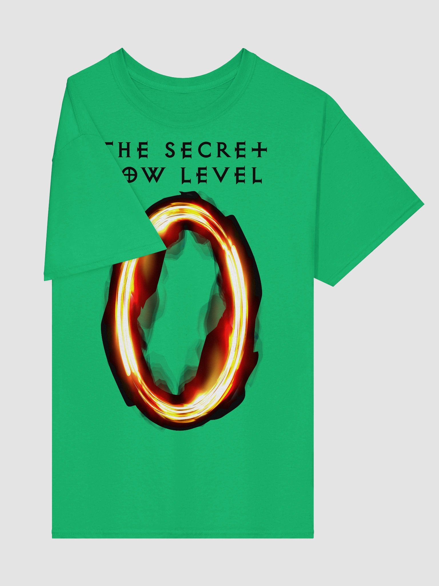 The Secret Cow Level Portal (Green Screen T-Shirt) product image (4)