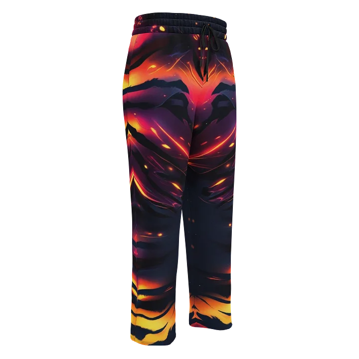 Neon Flame Wide-Leg Joggers product image (1)