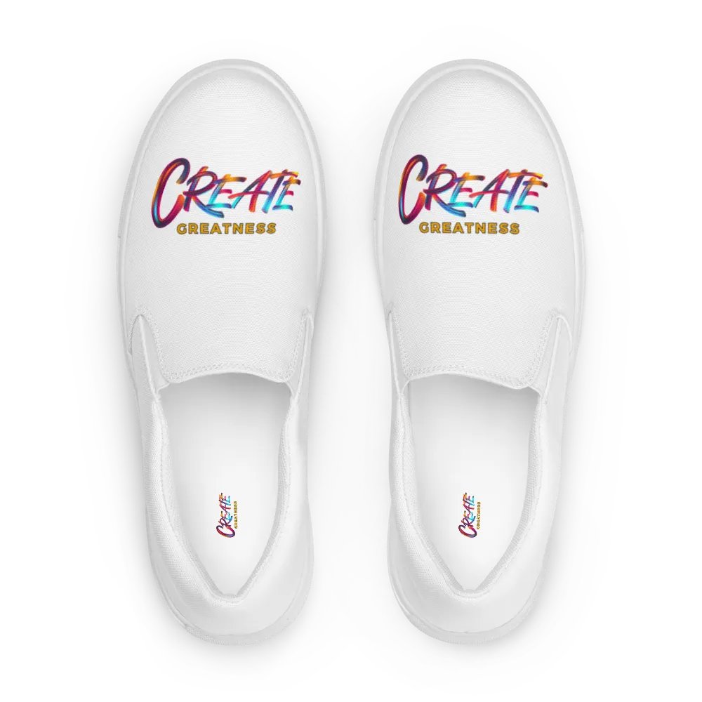 Create Greatness Slip-Ons product image (1)