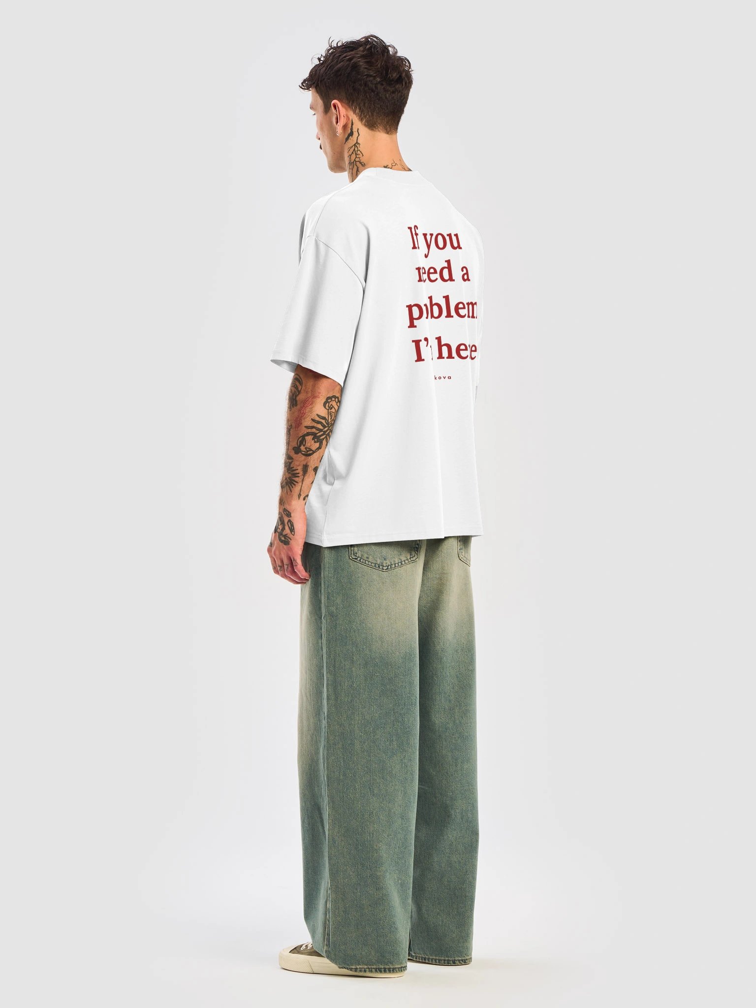 If You Need a Problem — Oversized Tee product image (4)