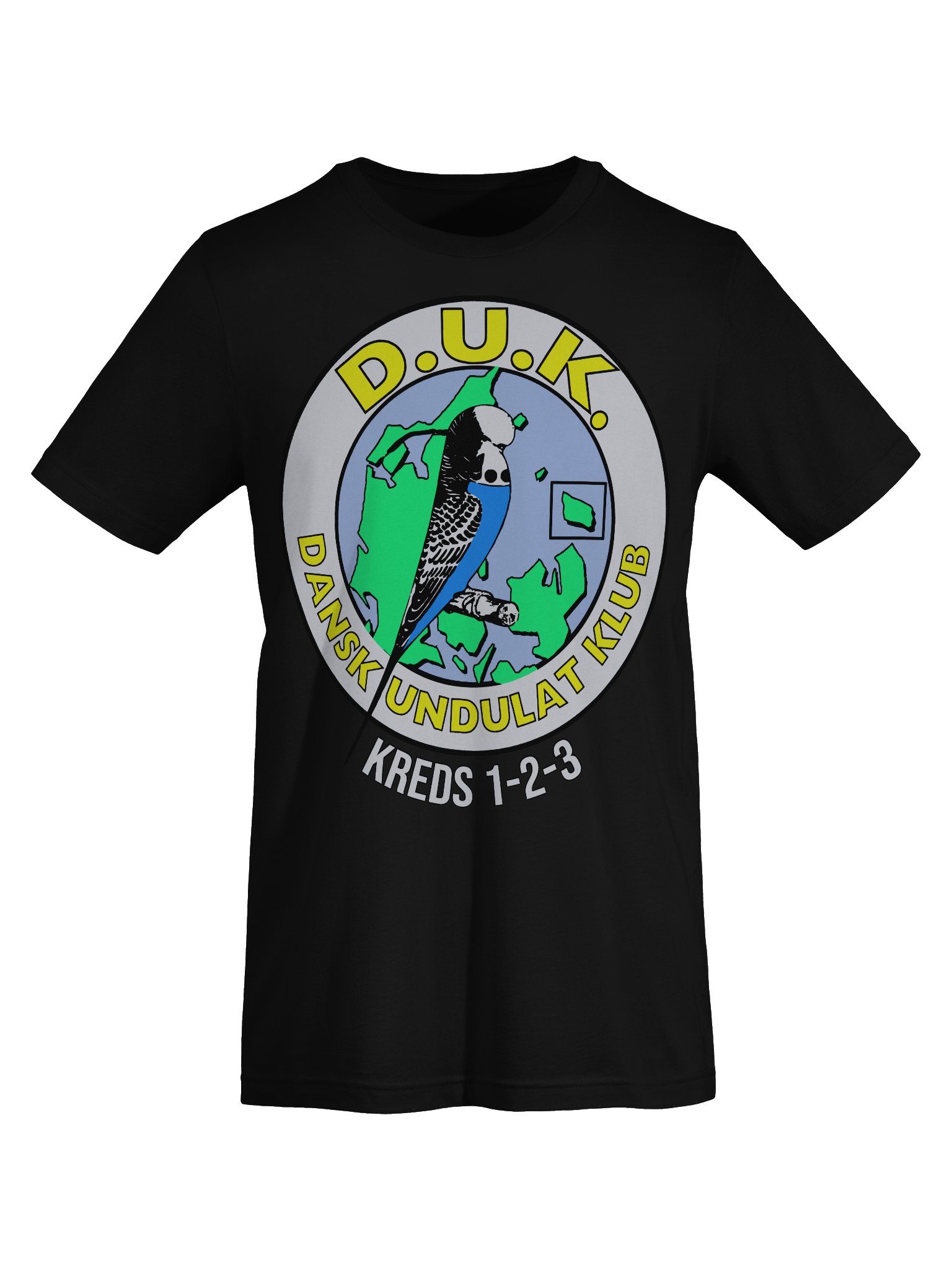Dansk Undulat Klub T-shirt product image (1)