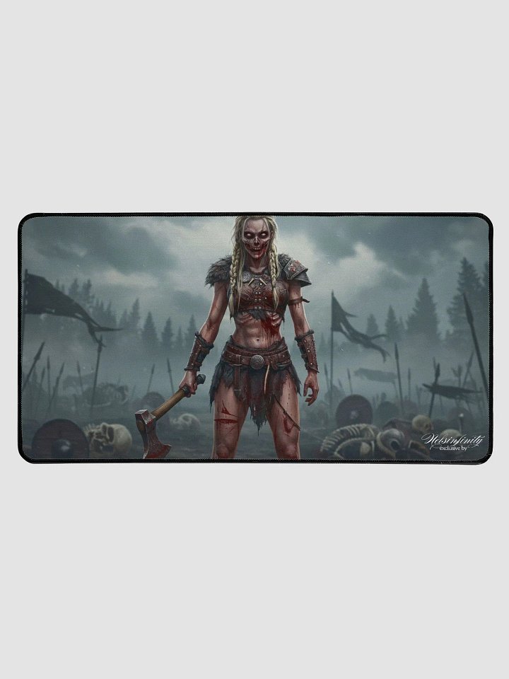 Zombie Viking 07 Desk Mat product image (1)
