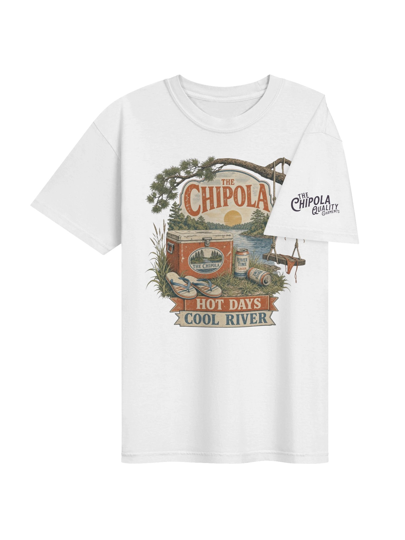 The Chipola Hot Days Cool River Tee product image (29)