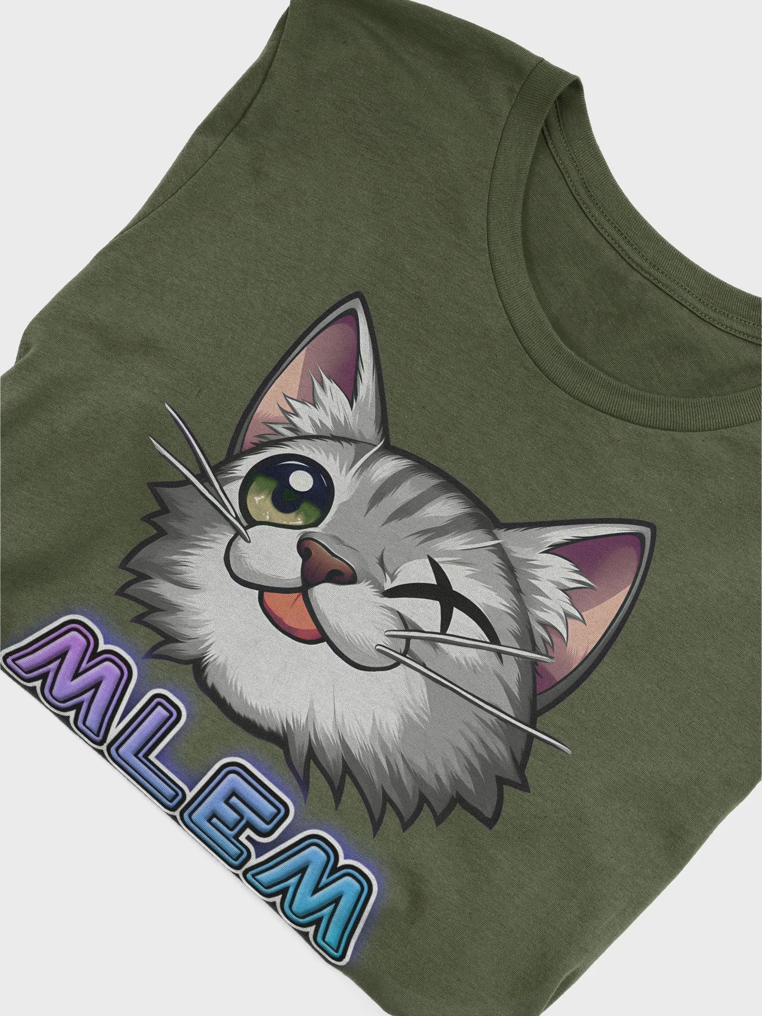 Added Font 'Mlem' Fury T-Shirt product image (61)