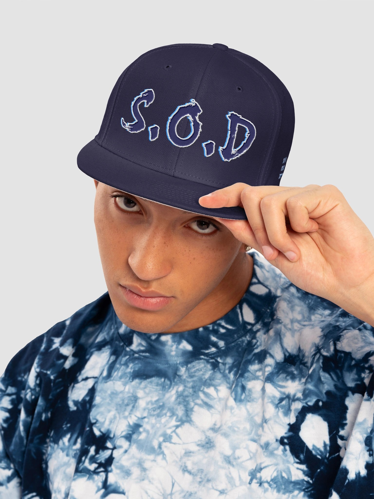 S.O.D SNAPBACK (NAVY) product image (5)