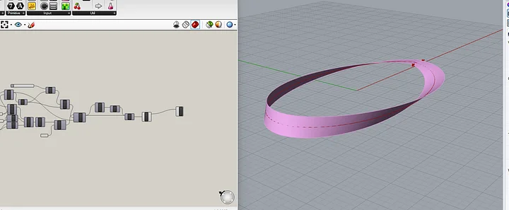Infinity Loop Algorithm Design Grasshopper Rhino Files Download product image (1)