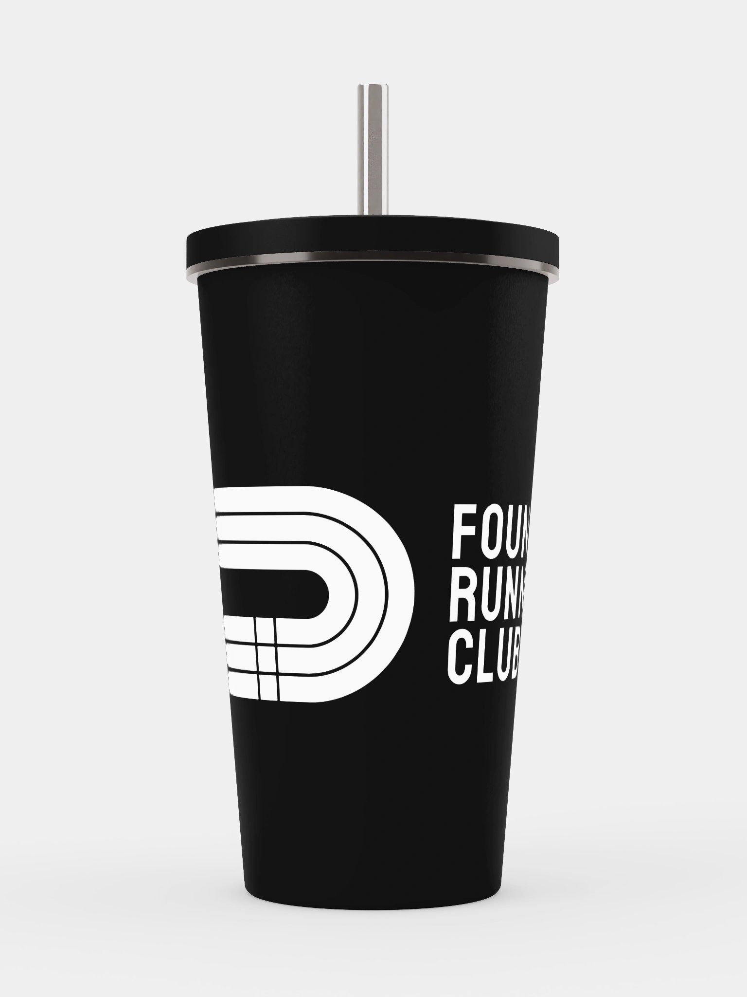 Founder Running Club - Tumbler with a straw product image (2)