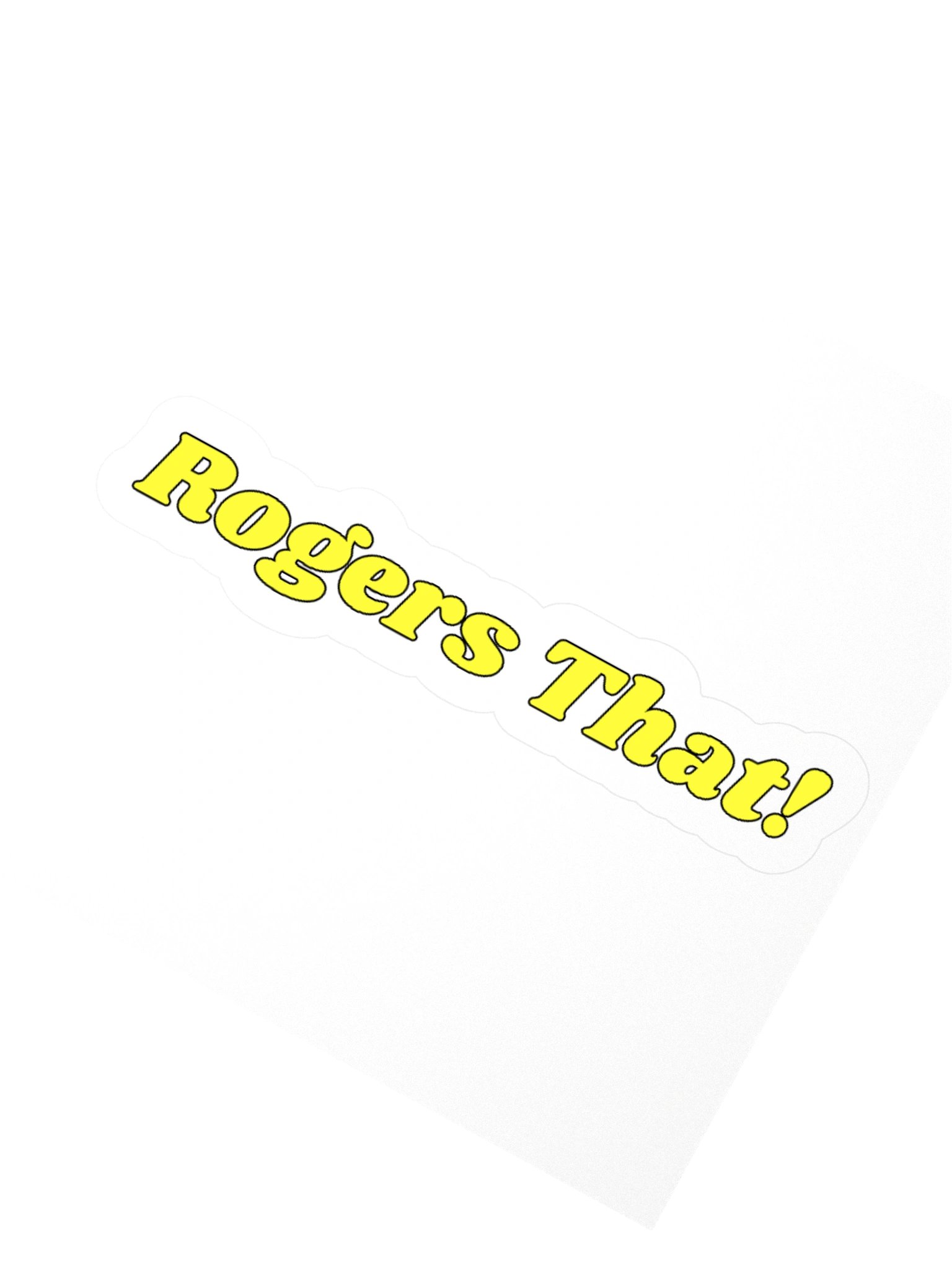 Rogers That! Sticker product image (5)