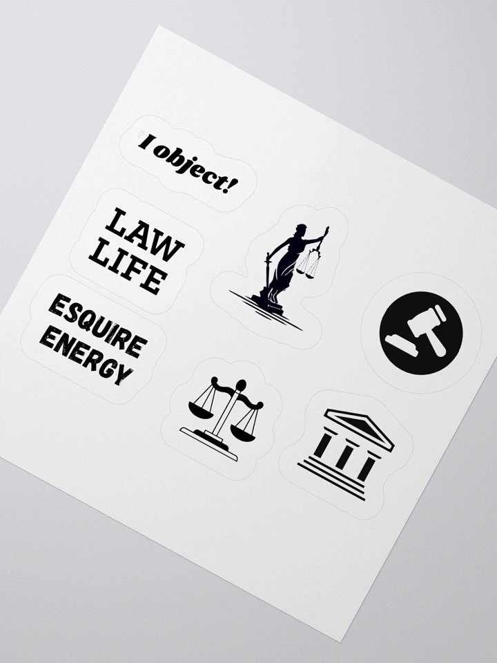 Power of Attorney Sticker Set product image (2)