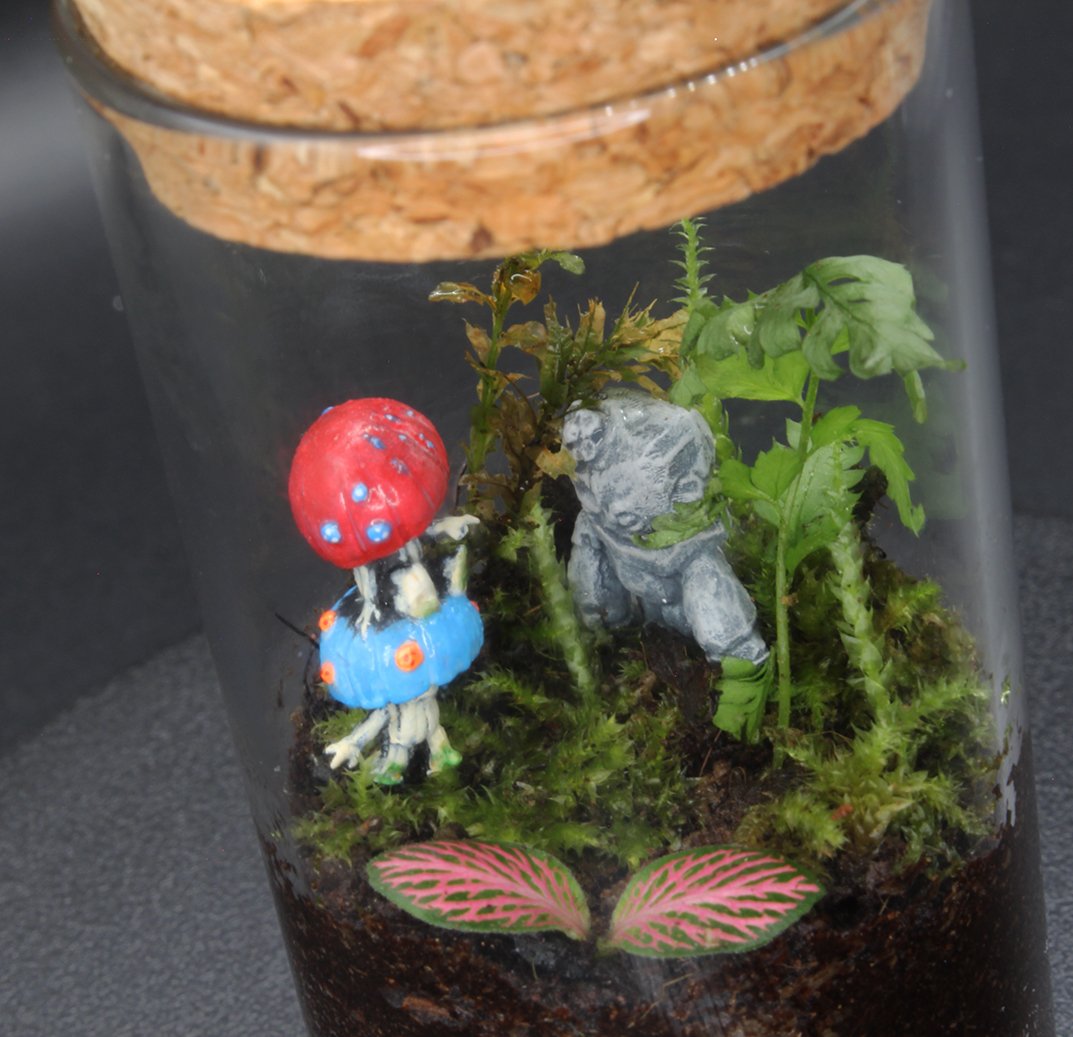 Miniscapes - Fantasy - Mushrooms find a golem product image (2)