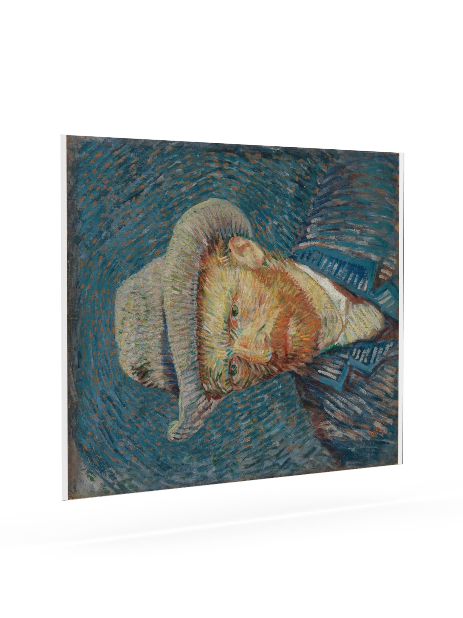 Van Gogh, Self-Portrait with Grey Felt Hat (1887) Fine Art Print product image (35)