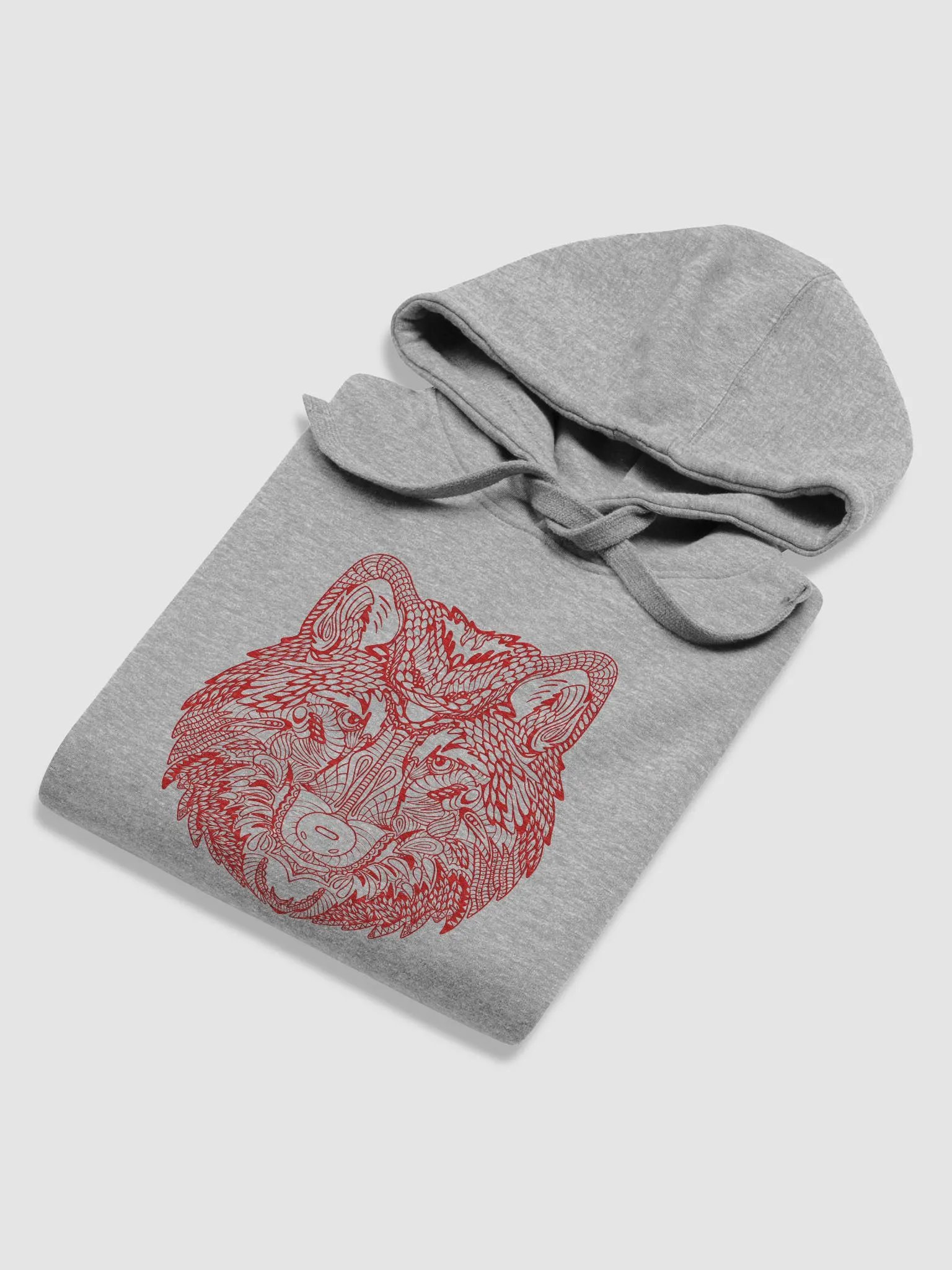 Tribal Wolf Unisex Premium Hoodie product image (4)