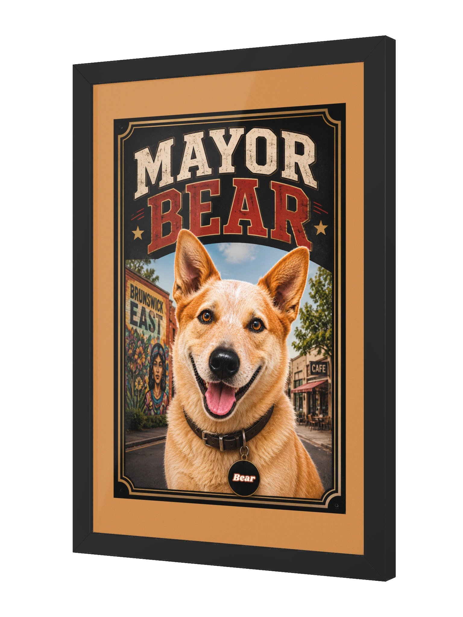 The Mayor Bear Framed Art Print product image (8)
