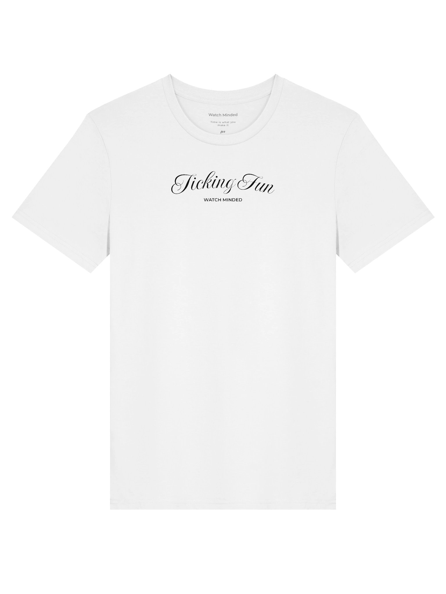 "Ticking fun" - Standard Fit Light Cotton T-Shirt product image (1)