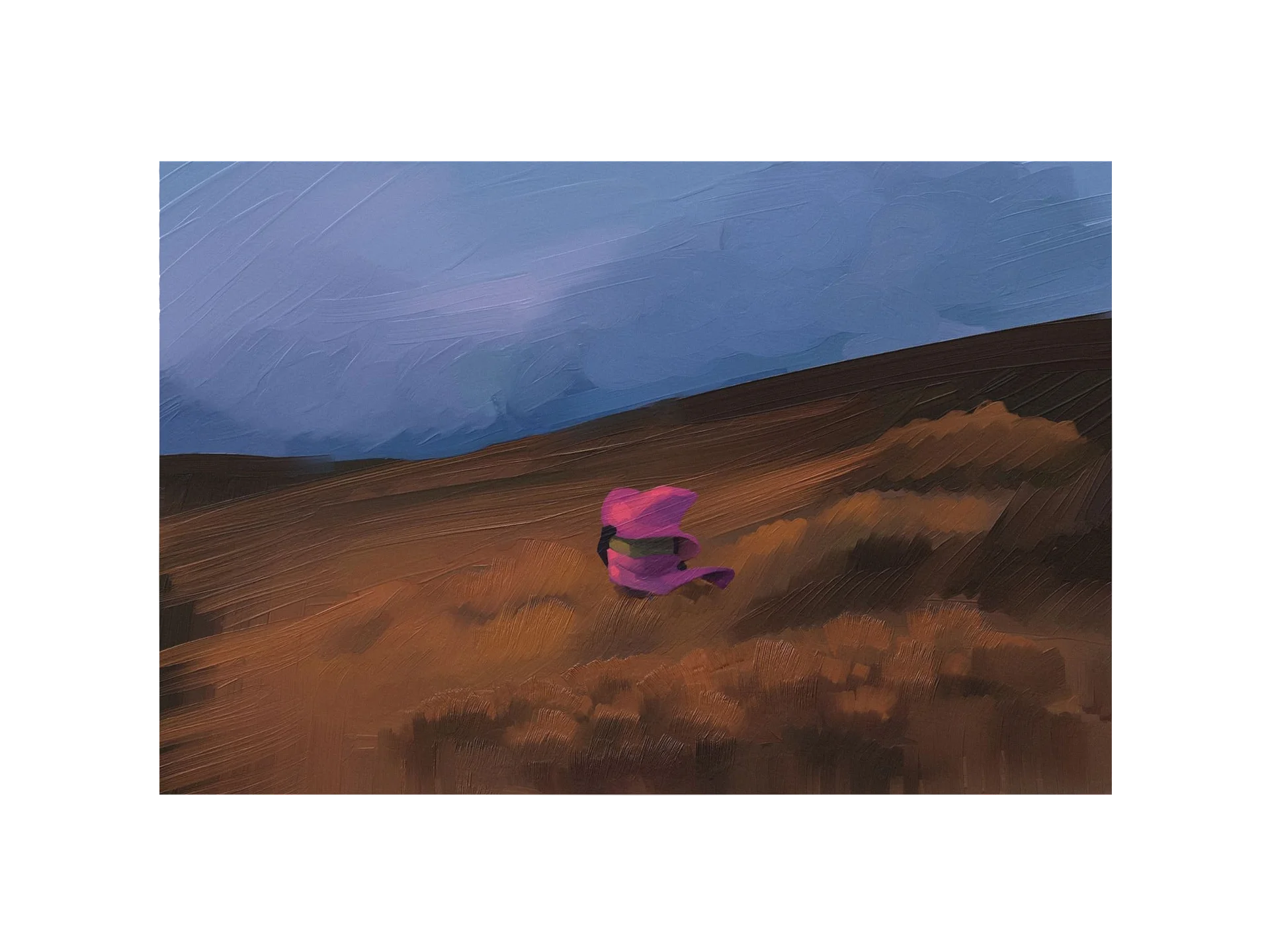 Comet in Outskirts Poster product image (1)