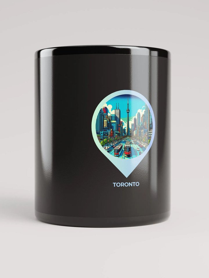 Toronto Skyline Map Pin Mug product image (1)