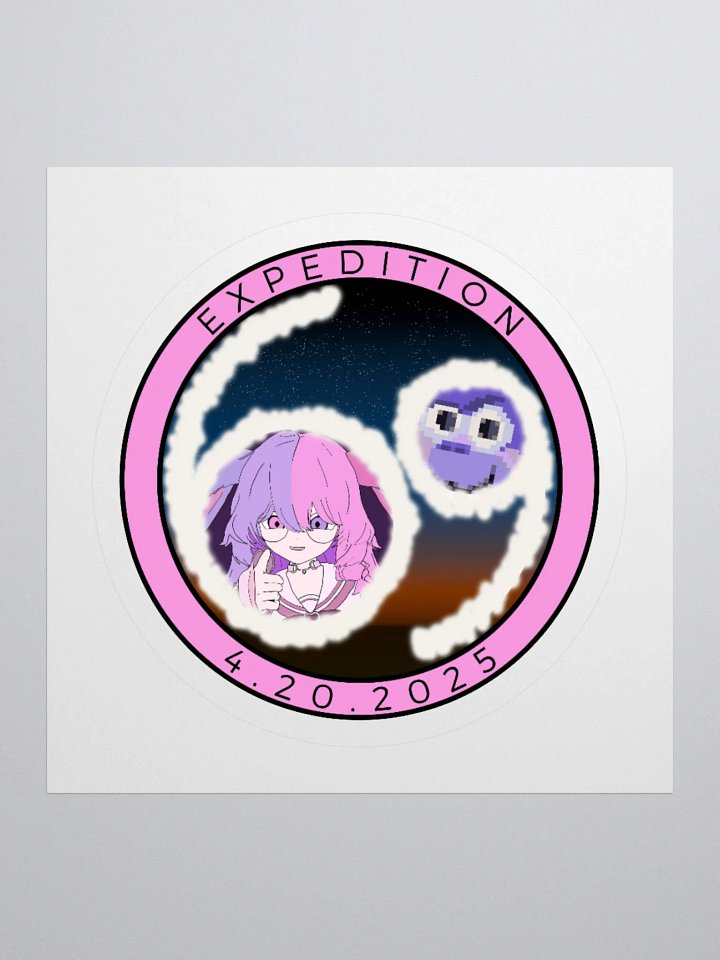 Expedition 69 Commemorative Sticker product image (1)