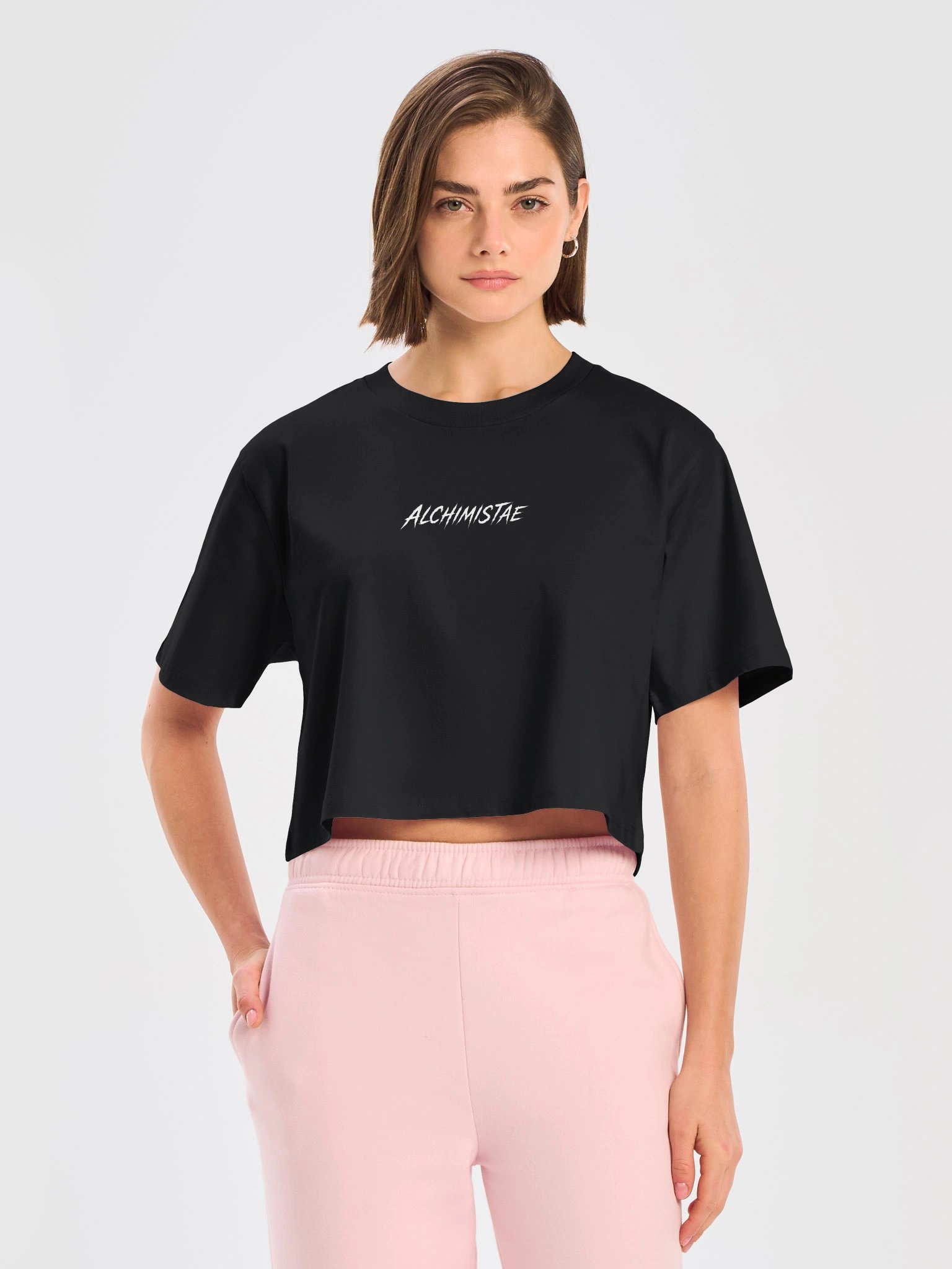CROP TOP EN COTON ÉPAIS - TIRED TO BE NICE product image (4)