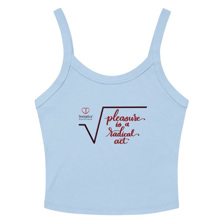 Pleasure is a Radical Act on Women's Micro-Rib Tank Top product image (2)
