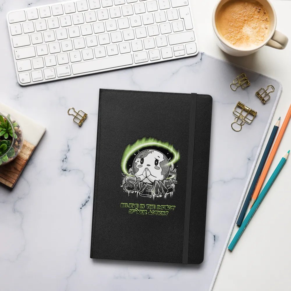 Write for Change – Save Me Hardcover Bound Notebook product image (2)