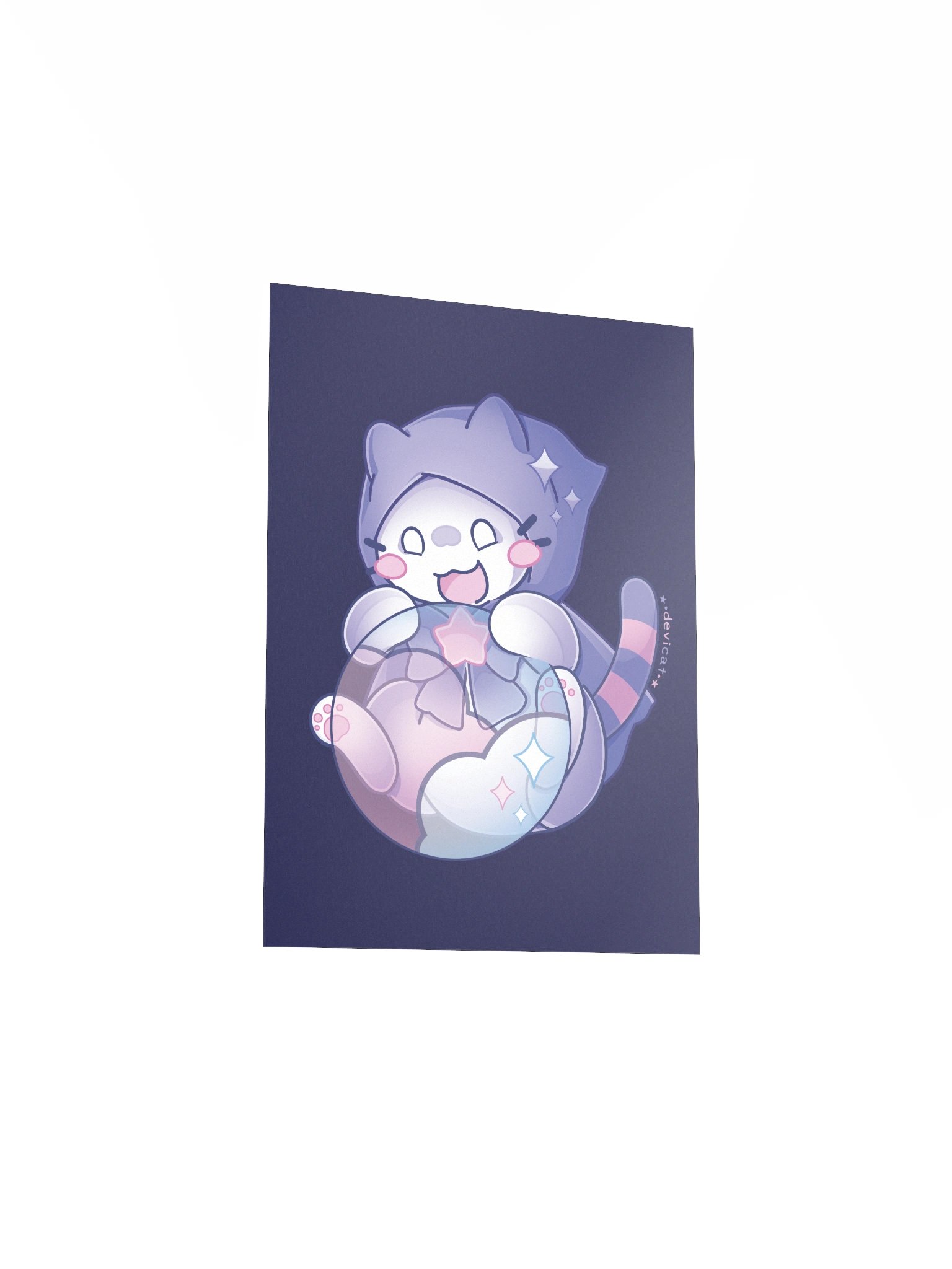CandiCat Fortune Teller 2025 Print product image (3)
