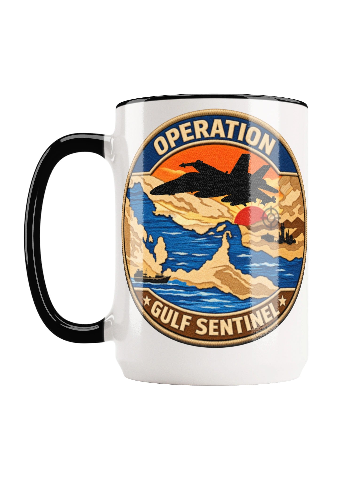 Operation Gulf Sentinel — Ceramic Mug product image (2)