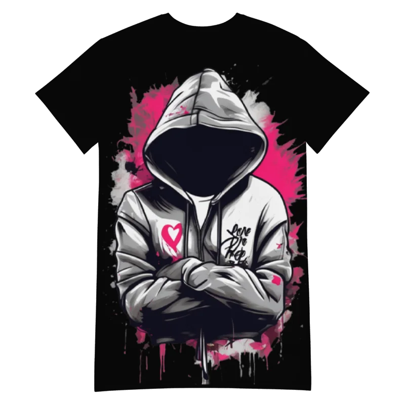 Never Give Up Charity Edition T-Shirt Dress product image (1)
