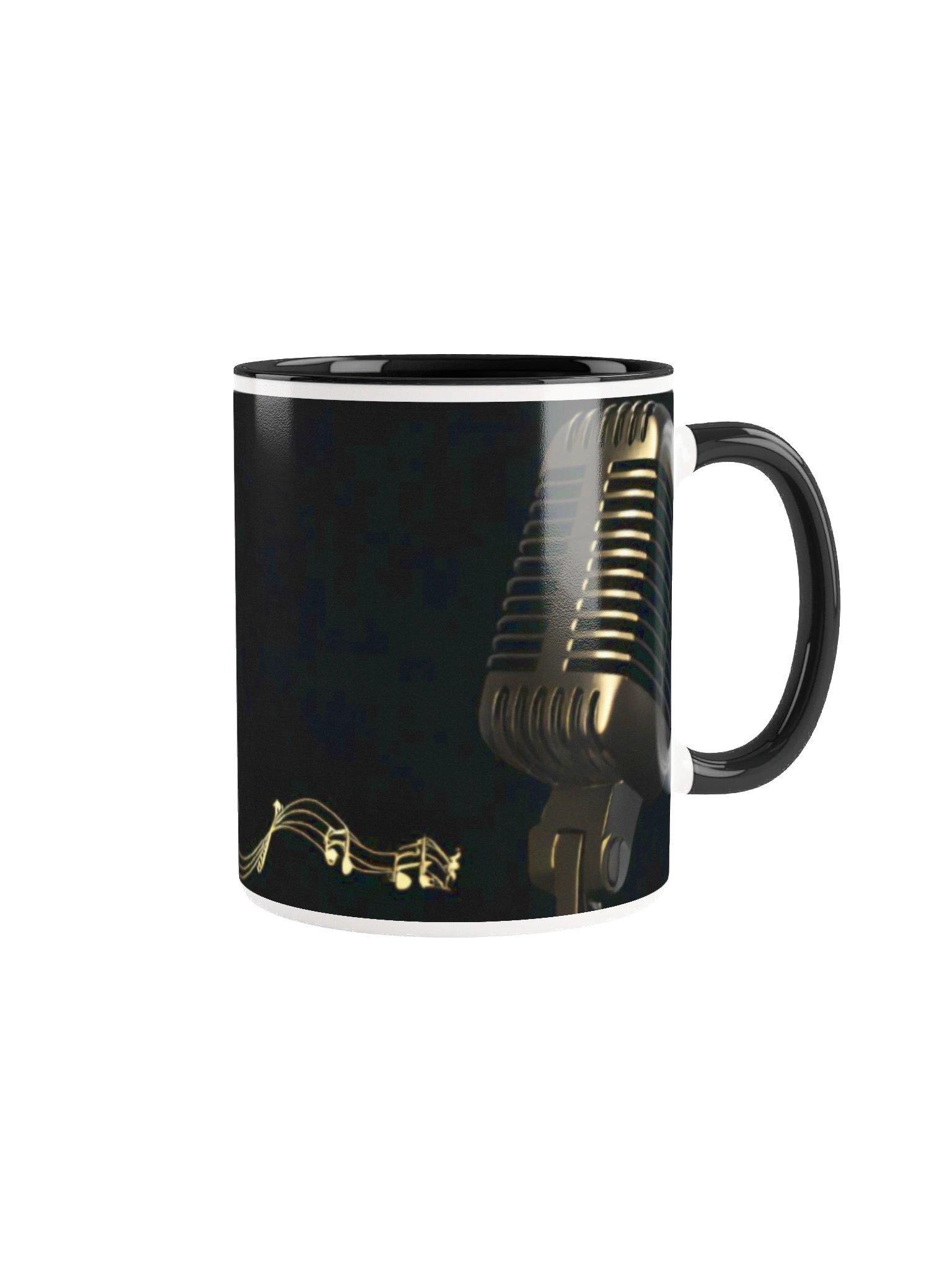 Vintage Mic Melody Ceramic Mug product image (5)