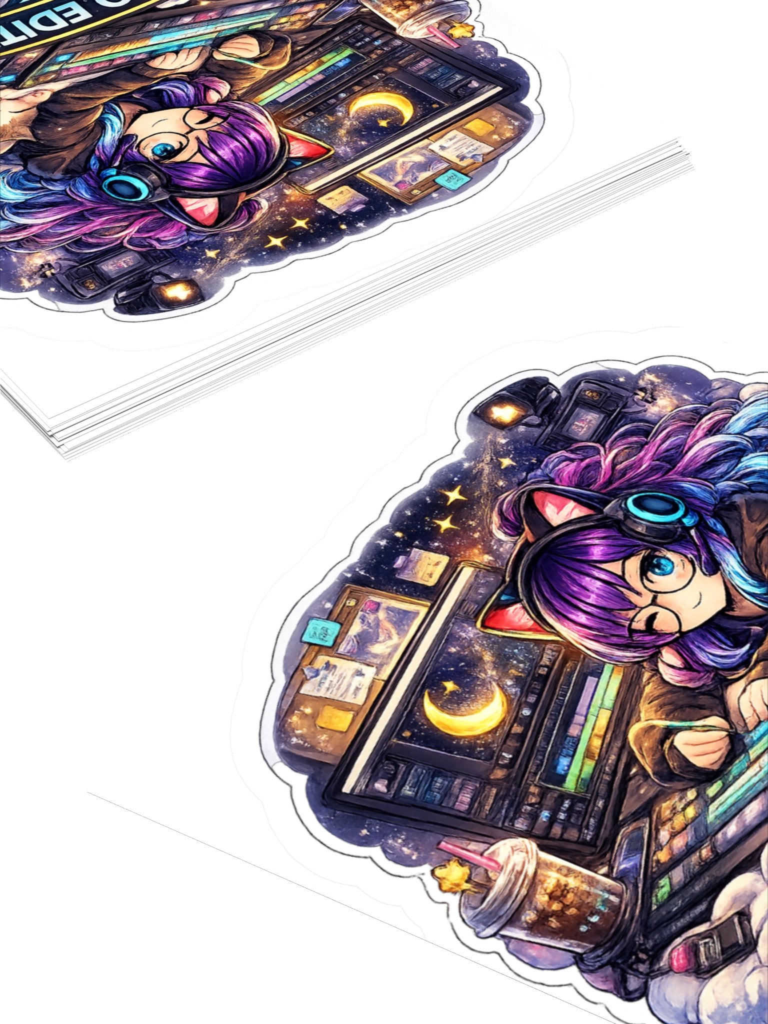• AKC // Callie Sticker VIDEO EDITING | Callie Emote Badge Series product image (4)