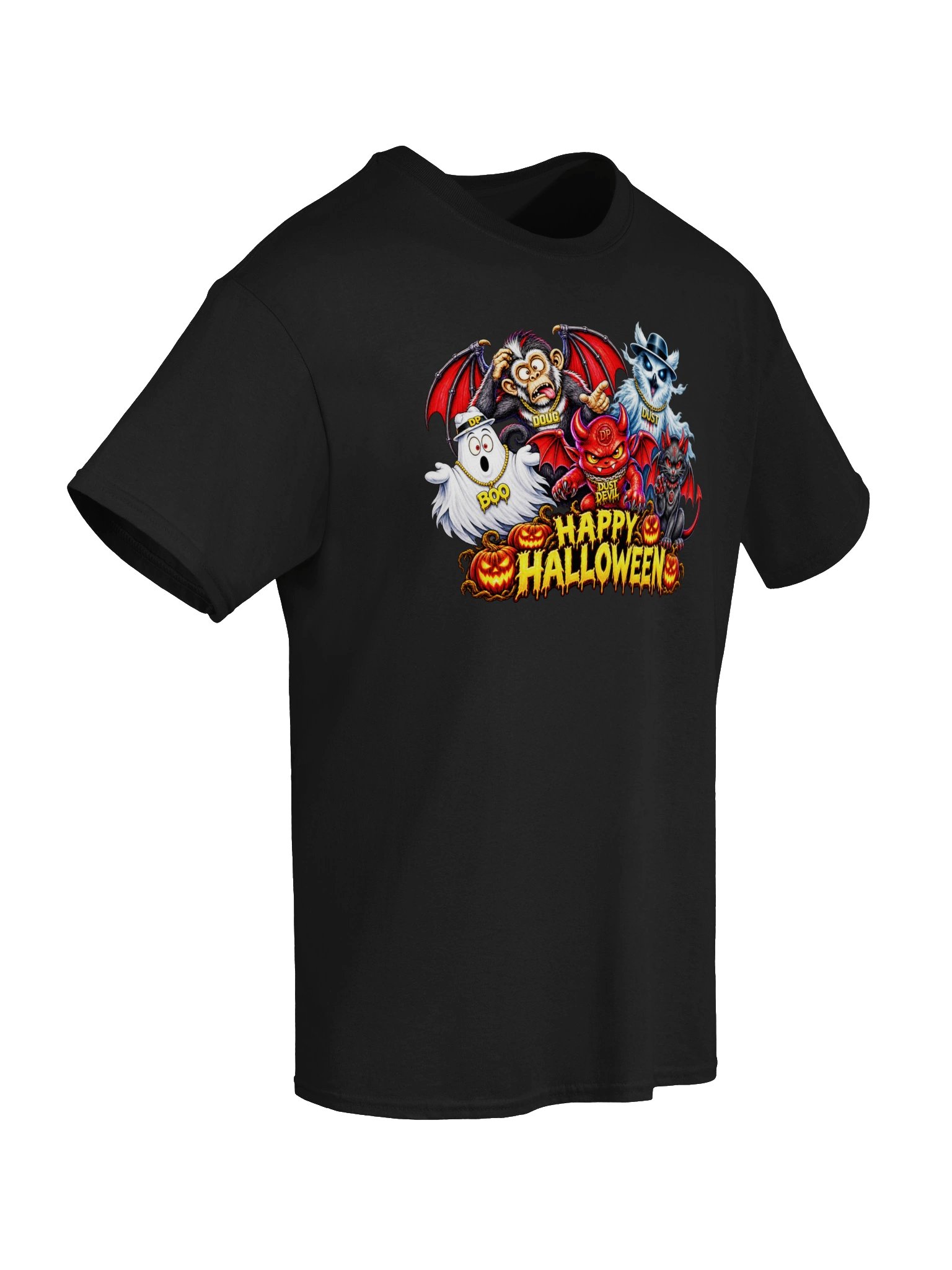 Dust Devil Crew Happy Halloween Gildan Heavyweight T-Shirt product image (6)