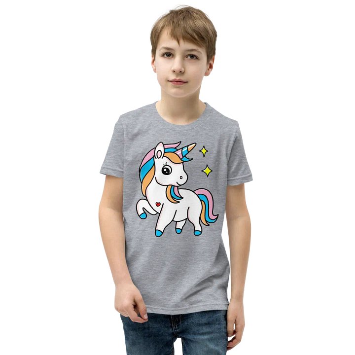 Rainbow Unicorn Youth T-Shirt product image (1)