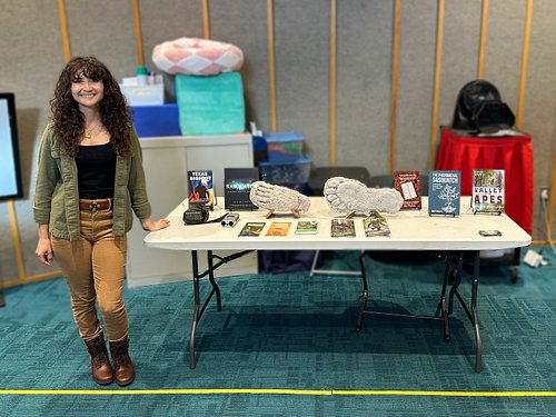 The best thing in life is getting to lift up young minds✨

I had the best time teaching my community about sasquatches at my ...
