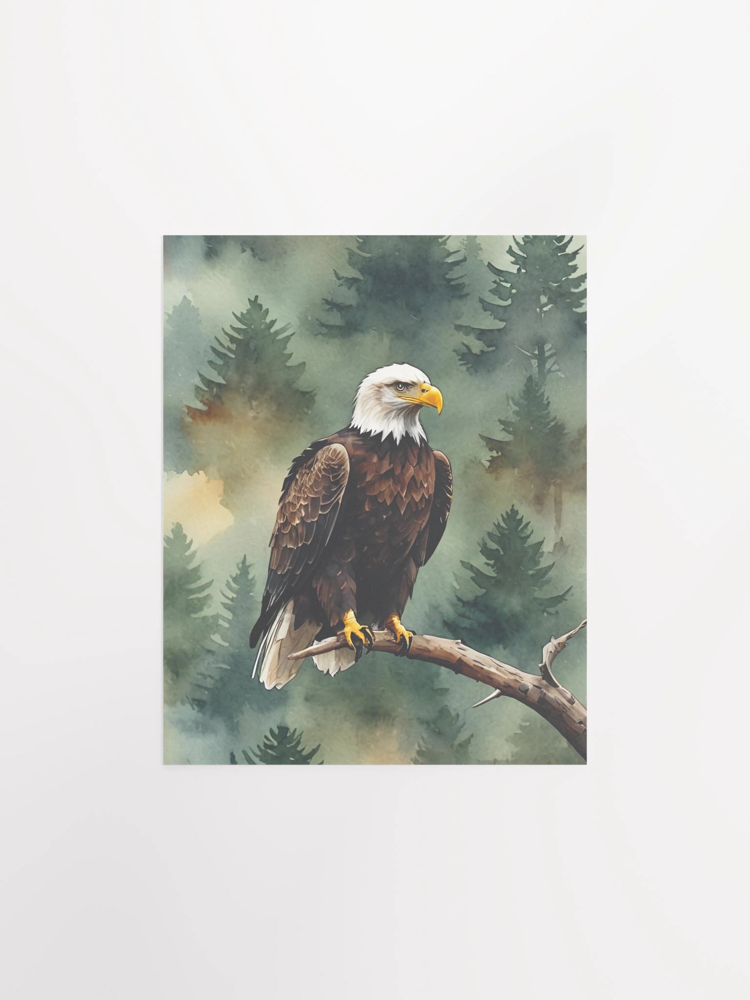 Bald Eagle Matte Poster product image (2)