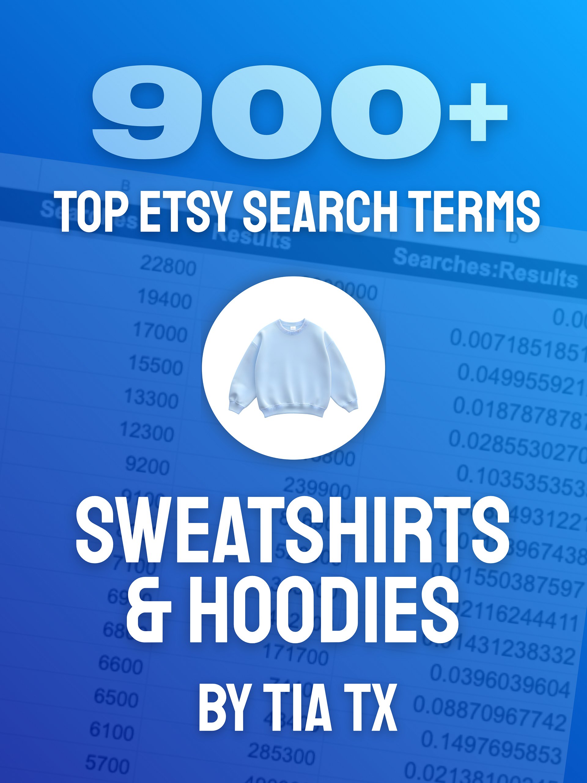 Top Etsy Sweatshirt & Hoodie Search Terms product image (1)