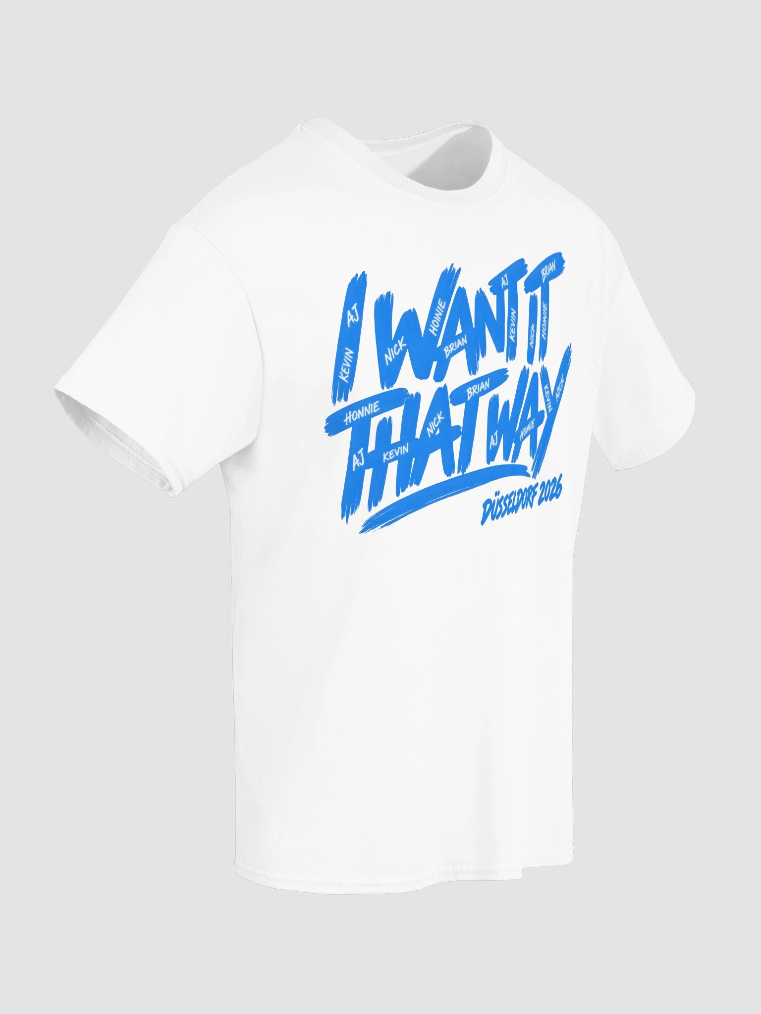 Backstreet Boys Düsseldorf 2026 Concert T-Shirt | I Want It That Way Fan Tee product image (5)