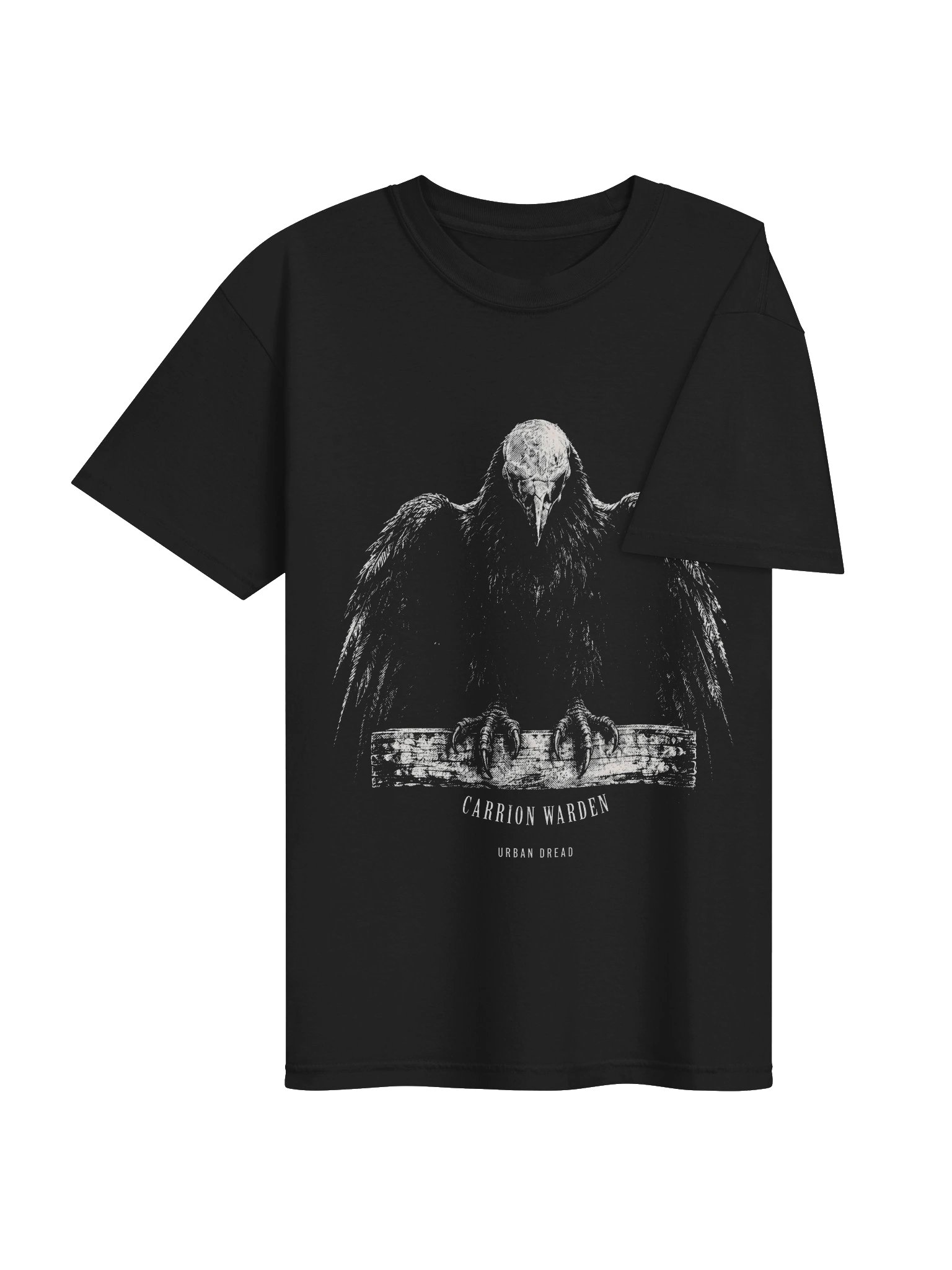 Carrion Warden — Omen Bird Horror T-Shirt product image (4)
