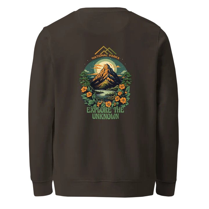 Serenity organic cotton sweatshirt product image (2)