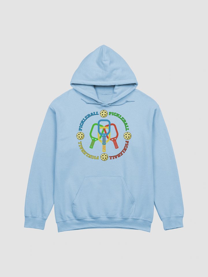 Pickleball Four Circle Colors Paddle Hoodie product image (1)