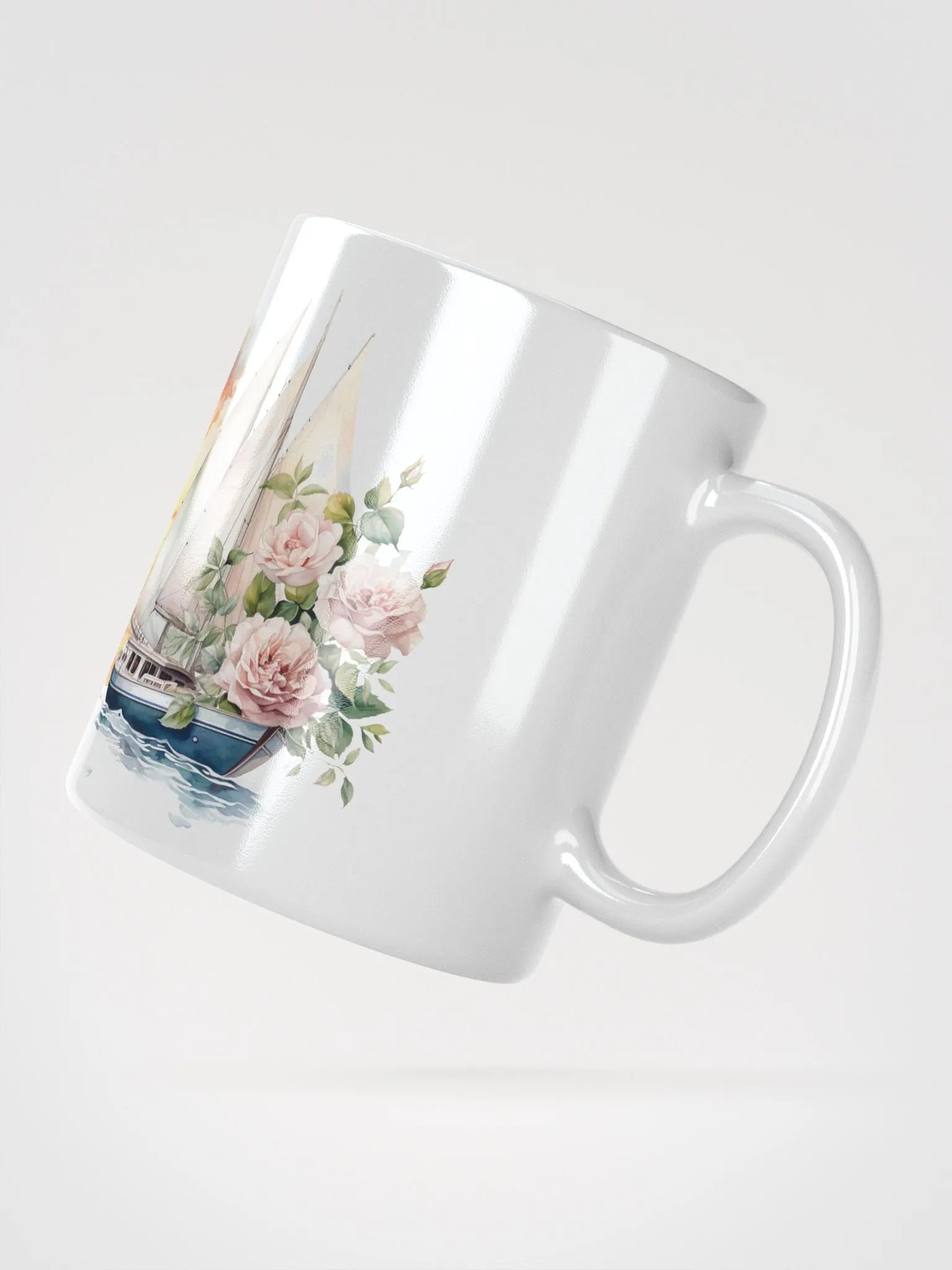 Sunset Sailboat Serenity Mug product image (5)