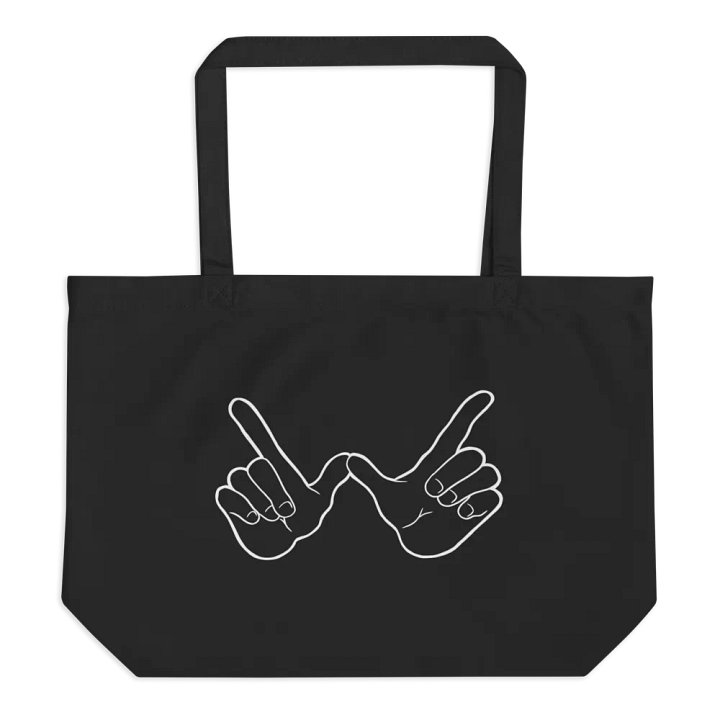 W Tote Bag - Black product image (1)